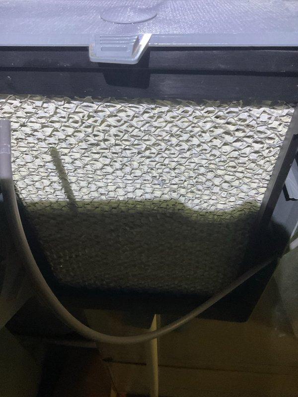 Performed routine maintenance on furnace of unknown age as part of recurring MVP Heating service. Inspected internal components including circuit board, wiring, and exhaust system. Examined filter which showed significant particle accumulation and discoloration, indicating replacement is needed.