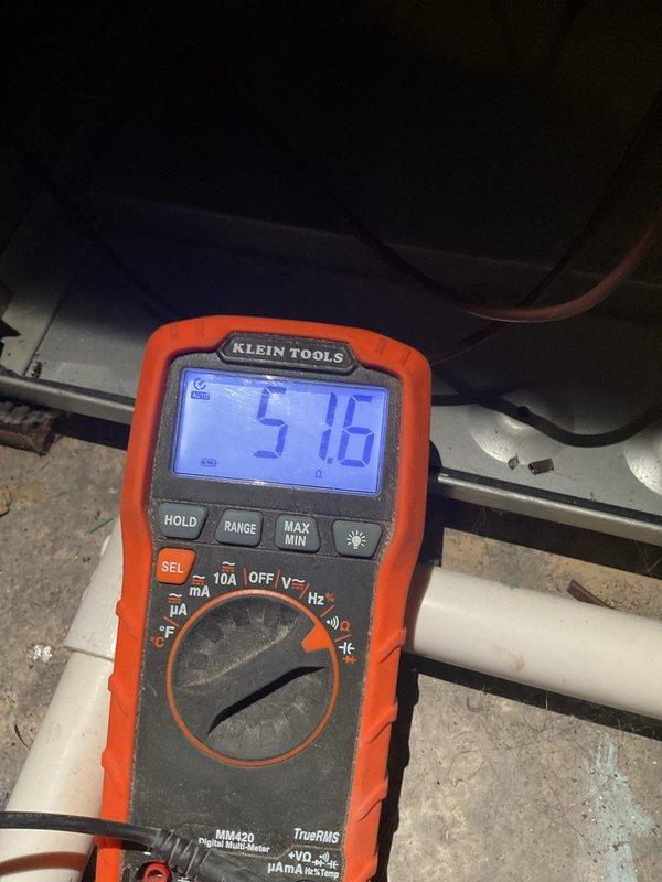 Performed scheduled MVP Heating Visit on rolled appointment. Tested ignition system with ignitor probe and verified proper operation. Conducted electrical diagnostics with multimeter, recording 516 ohms resistance measurement on heating components to confirm system functionality.