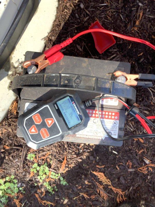 Performed generator maintenance service including diagnostic battery testing. Installed drainage system with flexible hose connection to ensure proper condensate removal. Generator was successfully serviced and is now operating within normal parameters.