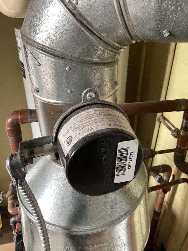 Performed scheduled boiler tune-up service, including inspection of burner assembly and electrical connections. Verified proper operation of control module and terminal connections. Inspected water heater/boiler tank, pressure gauge, and copper piping connections for leaks or issues. All components functioning correctly with no repairs needed.