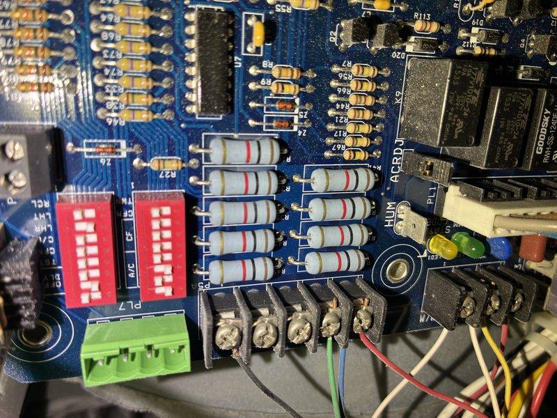 Performed scheduled MVP heating maintenance service. Inspected control board for proper operation and verified all connections were secure. Cleaned dirty ventilation components and removed accumulated dust/debris from fan assembly to improve airflow and system efficiency.