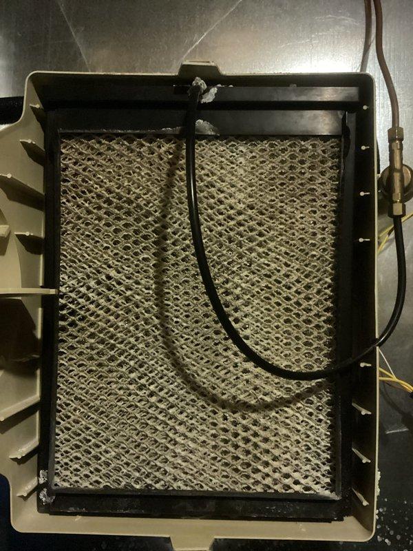 Performed routine furnace maintenance service, replacing and installing both primary and secondary air filters. Verified filter integrity and proper seating in the housing unit, ensuring optimal airflow and system efficiency for the heating season.