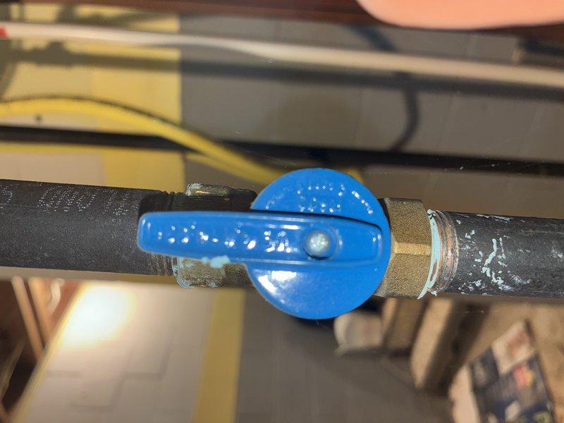 Performed routine maintenance on 7-year-old Lennox gas furnace, inspecting key components for proper operation. Examined system connections including the quarter-turn gas shut-off valve, confirming proper installation and functionality. Assessed ductwork condition and recommended professional cleaning service to improve system efficiency.