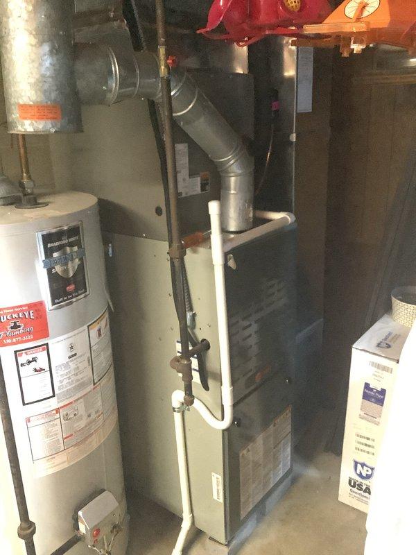 Performed regularly scheduled BS-MVP Heating Visit on a 14-year-old system. Inspected furnace unit, ductwork, and electrical components including circuit board and wiring connections. Confirmed proper operation of all systems with no issues identified during this preventative maintenance visit.