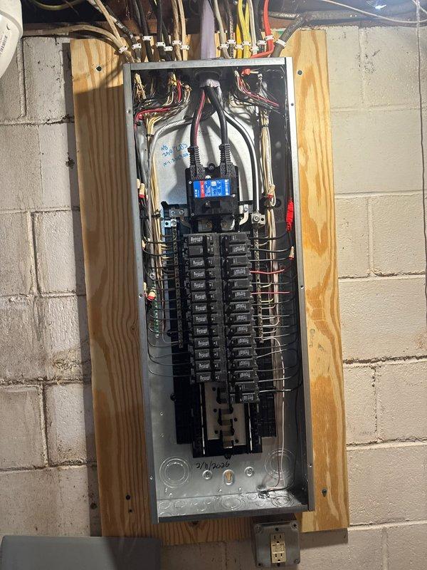 Successfully installed dedicated electrical circuit for mini split system, connecting it to the main service panel. Properly secured all connections, labeled the new circuit breaker, and verified proper operation according to manufacturer specifications and local electrical code requirements.