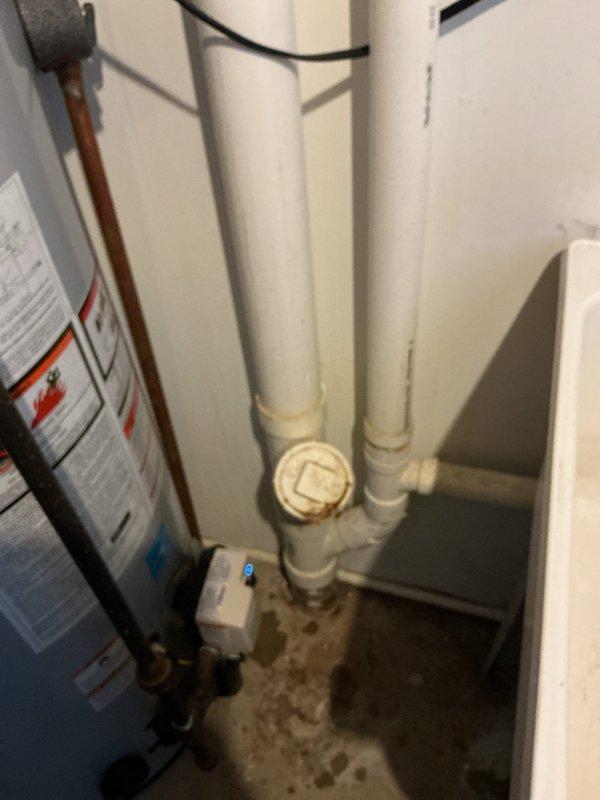 Performed routine maintenance service on a 9-year-old tanked water heater that was producing popping noises. Completed a full system flush to remove sediment buildup from tank bottom, inspected all connections and valves for proper operation, and verified proper function of temperature/pressure relief valve. System now operating normally with no unusual sounds.