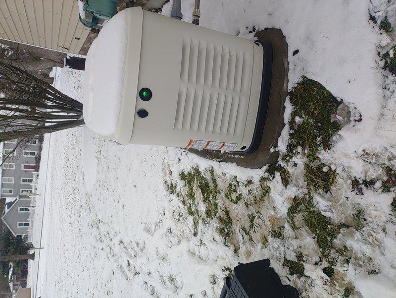 Responded to emergency service call for non-functional standby generator during power outage. Diagnosed issue with control panel and reset system parameters. Generator now operational with proper indicator lights functioning; verified full power restoration to residence.
