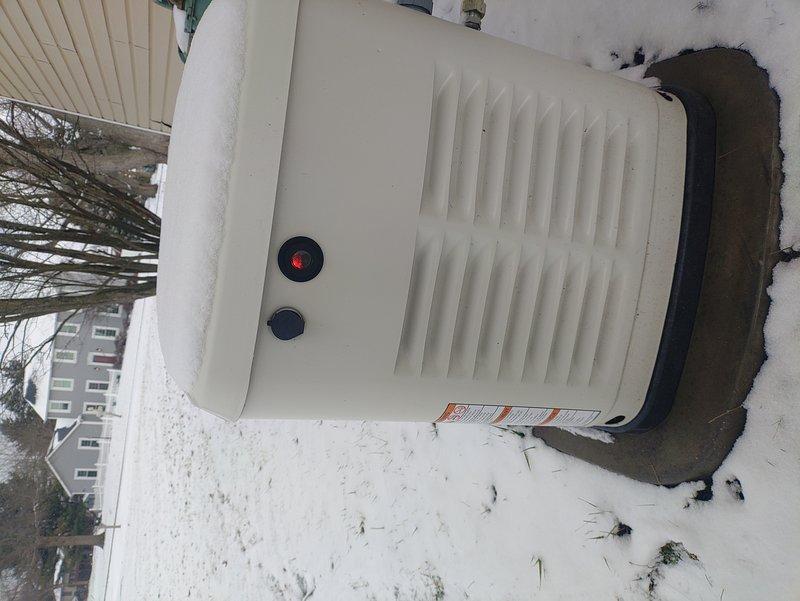 Responded to emergency service call for non-functional standby generator during power outage. Diagnosed issue with control panel and reset system parameters. Generator now operational with proper indicator lights functioning; verified full power restoration to residence.