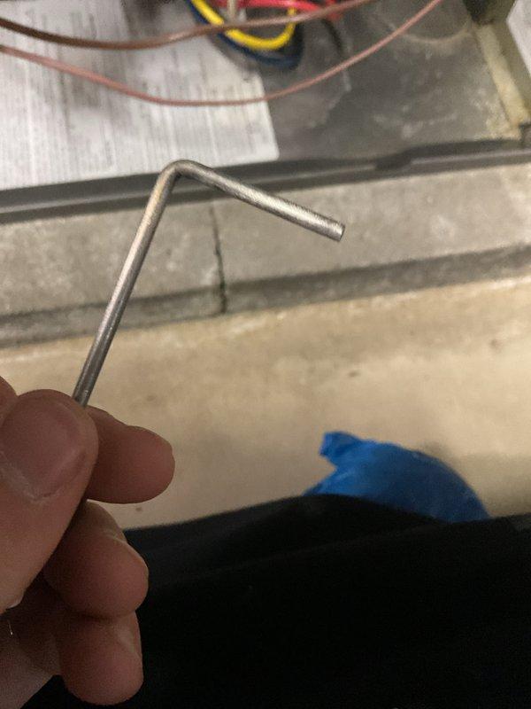 Performed scheduled MVP Heating maintenance service on two units that had been previously rescheduled due to storm. Inspected gas line connections and utilized hex key to adjust components as needed. Verified integrity of pipe junctions and fittings in the mechanical room, noting normal wear consistent with system age.