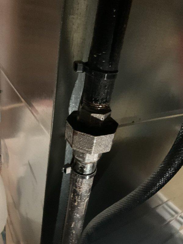 Performed scheduled MVP heating maintenance visit. Conducted electrical testing using digital multimeter, obtaining 48.7V reading on control circuitry. Inspected gas line connections and valve assembly for proper installation and operation; all components functioning normally with no leaks detected.