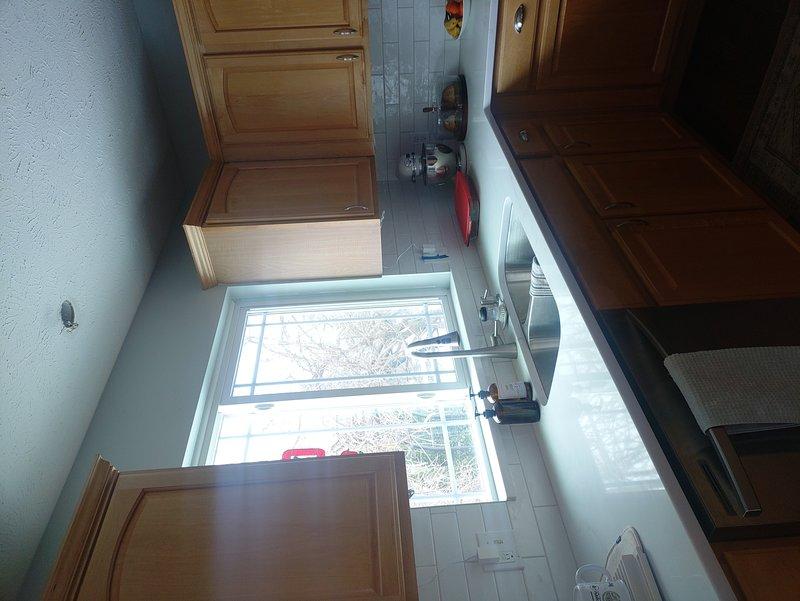 Replaced damaged ceiling junction box where a broken mounting bolt prevented installation of new light fixture. Removed old box, installed new compatible unit, and secured proper electrical connections to ensure safe fixture mounting.