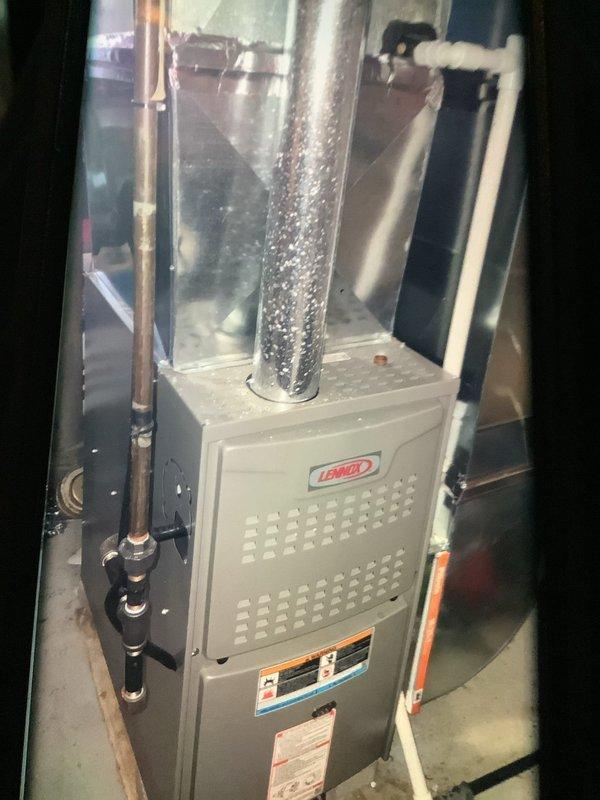 Performed scheduled maintenance on Lennox heating system. Inspected furnace components, ductwork, and drainage system for proper operation. Used specialized tool to make necessary adjustments to ensure optimal performance of the unit.
