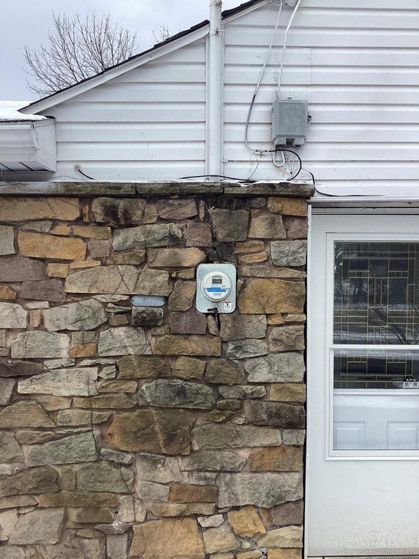 Conducted inspection and servicing of electrical components based on inspector report. Identified and addressed issues with exterior electrical service entrance, including meter and connections. Remediated rust damage around interior ceiling fixture and repaired associated wiring to ensure proper functionality and code compliance.