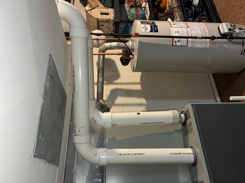 Completed routine maintenance on heating system per MVP recurring service agreement. Inspected furnace unit, PVC venting system, and humidifier following customer concerns about humidifier functionality. Verified all components including furnace, water heater, and humidifier are operating within normal parameters with no visible leaks or damage detected.