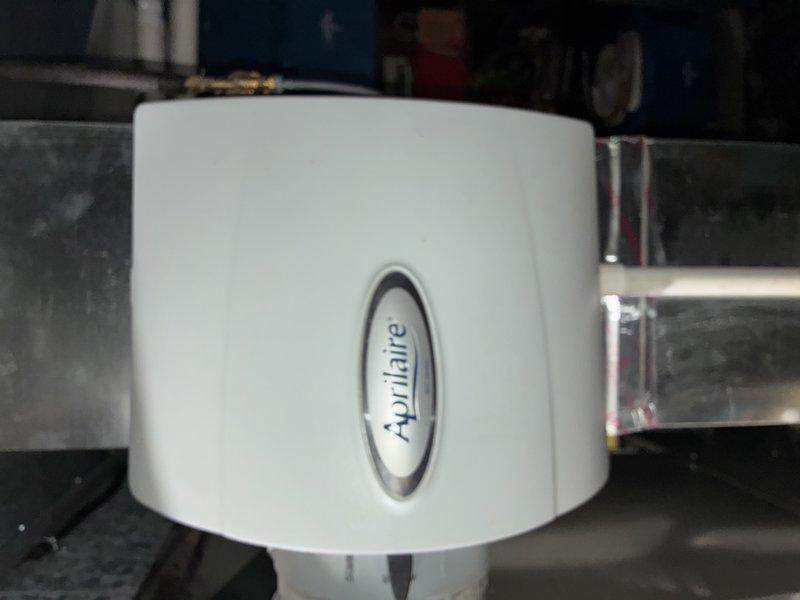 Performed annual heating maintenance on furnace with Aprilaire humidifier system. Inspected intake and exhaust PVC venting, confirming proper installation and connections. System is functioning correctly with no operational issues identified.