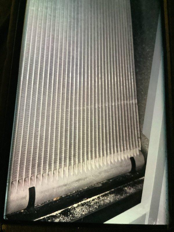 Performed routine heating maintenance for MVP customer, which included inspection and documentation of the HVAC system. Examined air filter condition (minimal dust accumulation noted at bottom edge) and utilized service tools to complete necessary adjustments to the heating system components.