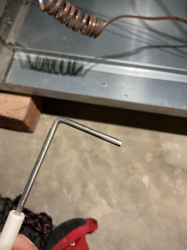 Performed routine MVP furnace maintenance service. Inspected and adjusted mechanical components including hex fittings and copper coil tubing. Checked plumbing connections and verified proper operation of the heating system.