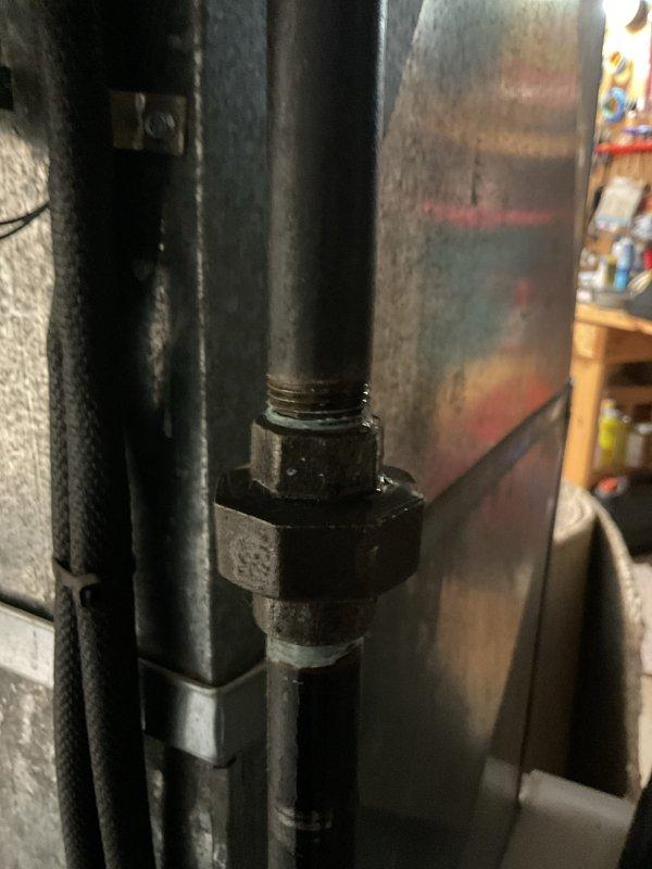 Performed routine MVP furnace maintenance service. Inspected and adjusted mechanical components including hex fittings and copper coil tubing. Checked plumbing connections and verified proper operation of the heating system.