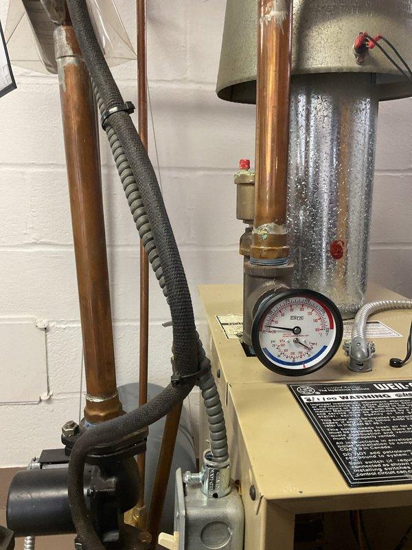 Performed routine maintenance tune-up on gas furnace system as requested. Inspected heat exchanger, gas valve connections, and electrical wiring components including control board functionality. Verified proper operation of pressure systems as indicated by gauge readings and confirmed all copper piping and insulation are in good working condition with no signs of leakage or deterioration.