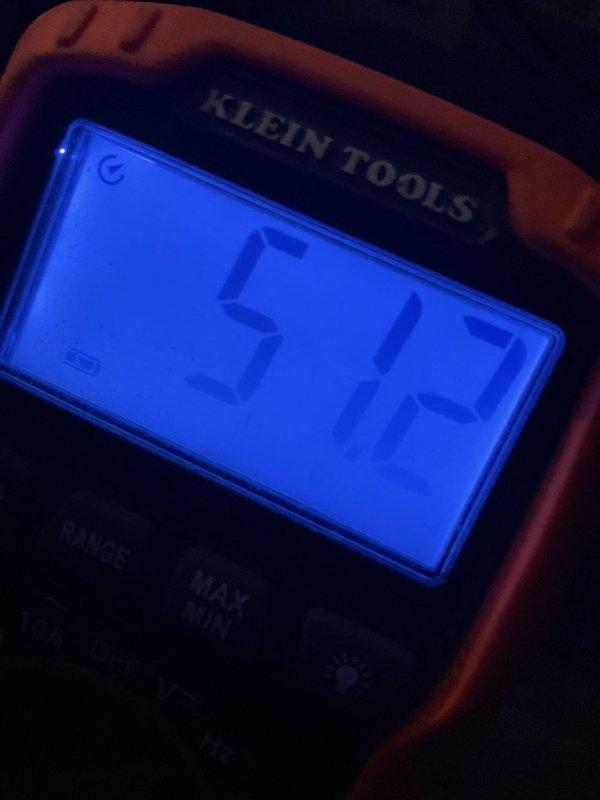 Performed routine maintenance on 7-year-old gas furnace with MVP system. Conducted electrical testing with multimeter, recording voltage readings of 51.3V. Used specialized tool to access and service internal components, ensuring proper operation for heating season.