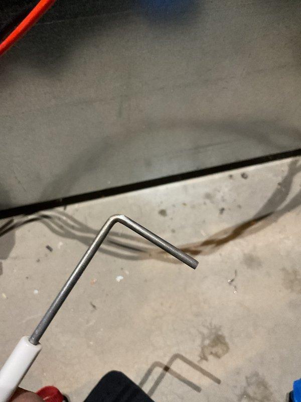 Performed routine maintenance on 7-year-old gas furnace with MVP system. Conducted electrical testing with multimeter, recording voltage readings of 51.3V. Used specialized tool to access and service internal components, ensuring proper operation for heating season.