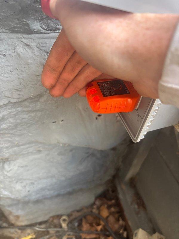 Completed replacement of faulty GFI for vertical platform lift (VPL). Performed electrical testing with diagnostic equipment to verify proper installation and ensure safe operation. Mounted new GFI unit securely to exterior wall junction and confirmed functionality before completing service.