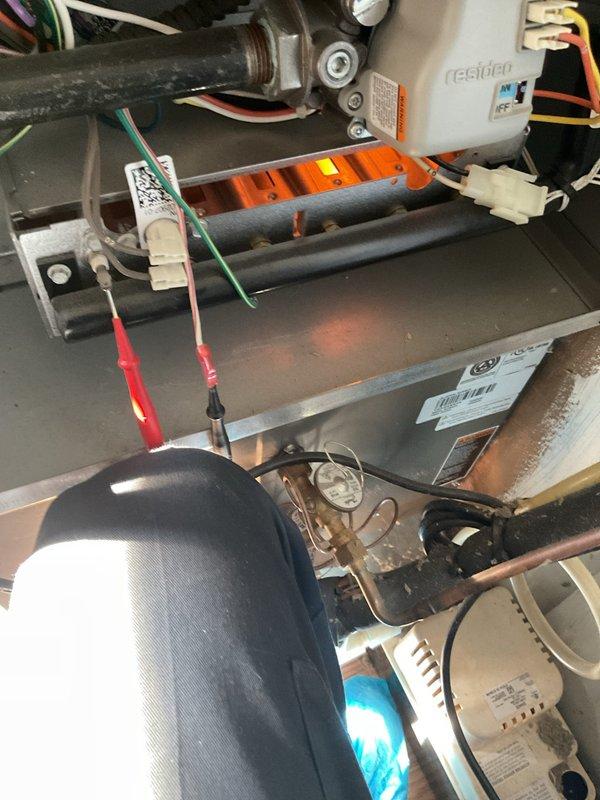 Responded to service call for a 2-year-old furnace installation experiencing operational issues. Upon inspection, identified electrical connection problems at the circuit board and blower motor assembly. Performed diagnostic testing, reconnected wiring harnesses, and verified proper system function before completing the service.