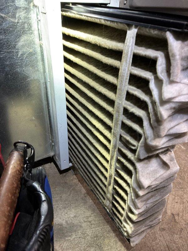 Performed standard furnace maintenance on 5-year-old Lennox system. Inspected heat exchanger and cooling coils, noting dust accumulation on fins affecting efficiency. Cleaned components and verified proper operation; customer will renew maintenance agreement.
