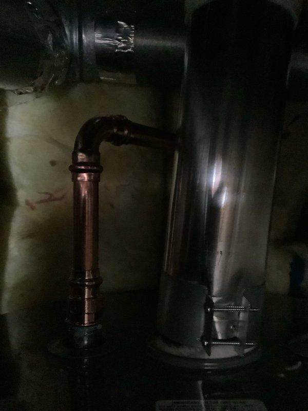 Successfully replaced water heater in manufactured home with new unit and all necessary connections. Installed copper piping with proper fittings and verified all connections are secure and operational. Completed installation includes appropriate valves, ductwork, and insulation to ensure safe and efficient operation of the new water heater.