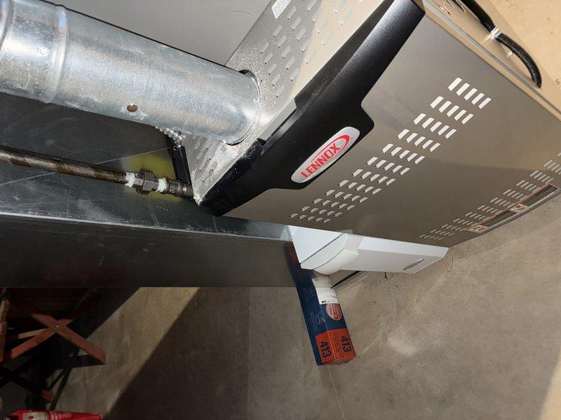 Responded to call for Lennox furnace not maintaining operation, resulting in insufficient heating. Performed diagnostic inspection of the system located in utility area, utilizing specialized tools including hex key to address mechanical issues. Successfully restored proper furnace function and renewed preventative maintenance program to ensure continued system reliability.