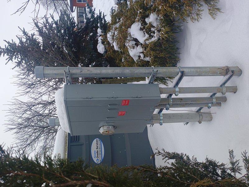 Successfully completed scheduled service involving replacement of whole home contactor and wire harness, along with installation of a whole home surge protector. Additionally performed requested general maintenance on the system, ensuring proper electrical connections and functionality of all components in snowy winter conditions.