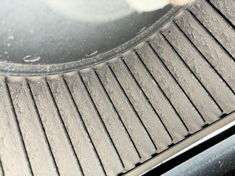 Performed MVP furnace maintenance service, including inspection of heat exchanger which showed significant dust buildup on fins that could impact efficiency. Thoroughly examined copper evaporator coils which appeared intact but required cleaning to remove visible dust accumulation in the housing area beneath. Completed standard preventative maintenance procedures to restore optimal system operation.