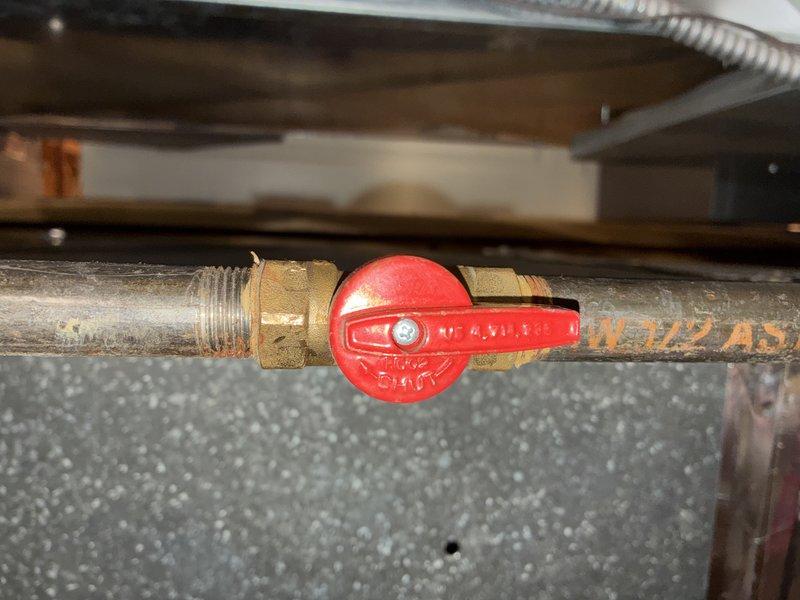 Performed MVP maintenance on American Standard furnace. Inspected gas shutoff valve and verified proper operation. Noted customer needs to replace April Air 213 filter during next scheduled maintenance.