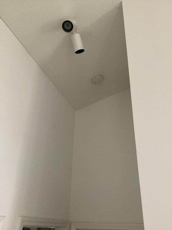 Installed four combination smoke detector/carbon monoxide detectors with 10-year batteries throughout the residence. Visual inspection confirmed proper mounting and functionality of all new safety devices. Service was coordinated with scheduled HVAC maintenance.