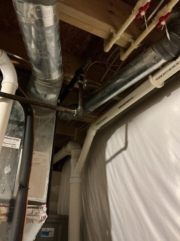 Successfully installed a Navien tankless water heater system in the basement utility area with all required components from the pre-staged Navien/Rinnai kit. Verified proper connection to existing plumbing infrastructure and confirmed functionality of the new unit.