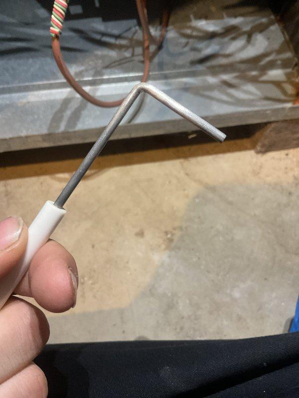Performed scheduled maintenance visit for heating system tune-up. Inspected plumbing components including pipe connections and flexible metal conduit. Utilized temperature probe to test system function and verified proper operation of heating elements.
