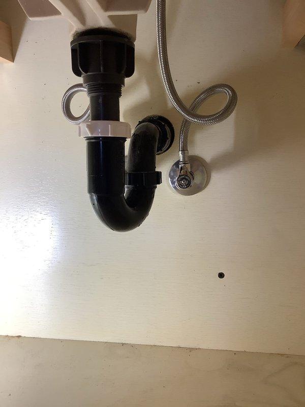 Successfully installed customer-supplied faucet with new shutoffs as requested. Completed proper connection of supply lines and verified P-trap assembly was functioning correctly. All plumbing components were tested for leaks and proper operation before completing the service.