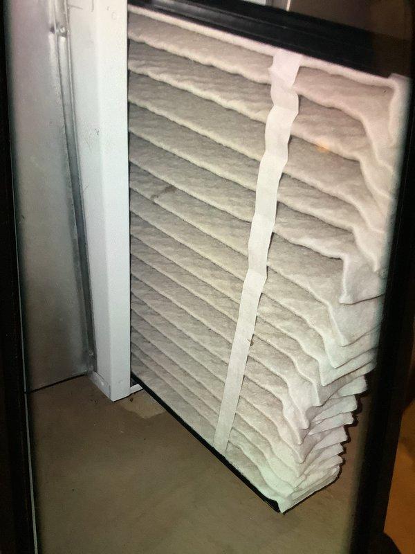 Successfully completed installation of replacement air scrubber UV light bulb on Lennox HVAC system with integrated Aprilaire filtration unit. Installed new pleated air filter to ensure optimal system performance and air quality.