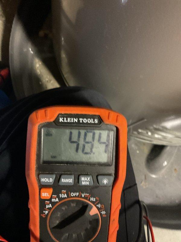 Performed annual furnace tune-up on 5-year-old Blind & Sons unit. Conducted electrical testing with UEi EM720 and Klein Tools multimeter, confirming system voltage at 484V and verifying proper electrical connections. All components functioning within manufacturer specifications; no issues identified.