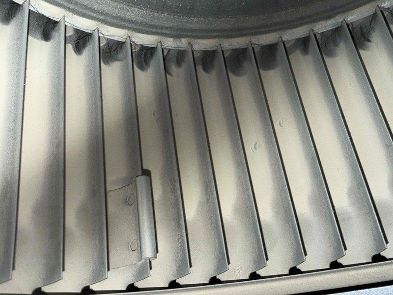 Performed MVP furnace maintenance including inspection of heat exchanger fins and control board. Cleaned light dust accumulation from heat transfer surfaces and verified DIP switch settings on the circuit board. System is now operating within specifications.