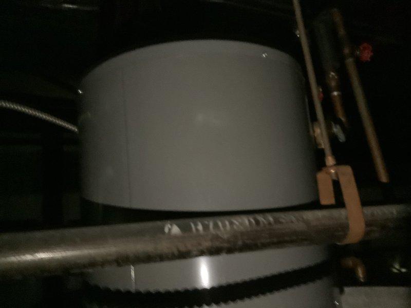 Conducted comprehensive assessment of existing natural gas commercial water heater for potential replacement. Inspected the tank, valve assembly, and associated plumbing connections, documenting current condition with photographs. Customer was informed about replacement options rather than repair alternatives based on equipment evaluation.