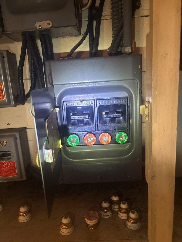 Completed installation of two dedicated furnace circuits in electrical panel. Replaced outdated pull-fuse system with modern circuit protection. All work performed according to electrical code specifications and successfully tested for proper operation.