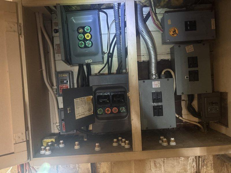 Completed installation of two dedicated furnace circuits in electrical panel. Replaced outdated pull-fuse system with modern circuit protection. All work performed according to electrical code specifications and successfully tested for proper operation.