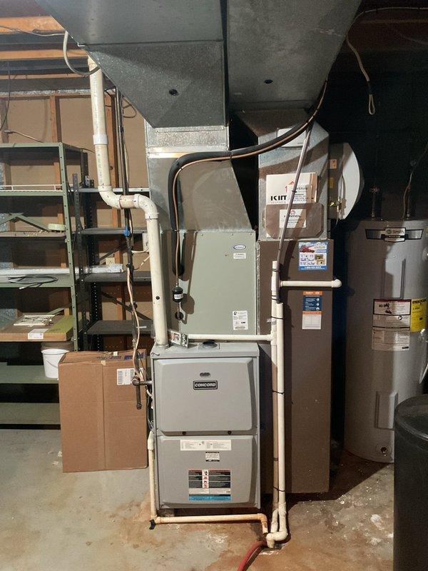 Performed PM Level 1 service on Champion HVAC system, including cleaning of blower wheel which displayed significant dust accumulation. Installed Zap Pro surge protection system and replaced the #35 humidity panel to restore proper system function. Visual inspection of filter indicated timely replacement was needed to maintain optimal airflow.