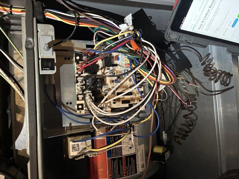 Performed comprehensive heating system maintenance including inspection of control circuit board, verifying integrity of all electrical connections, and examining wire terminations. System diagnostics confirmed proper functionality of all components. Customer enrolled in regular maintenance membership program to ensure continued optimal system performance.