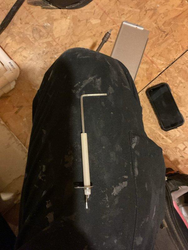 Performed scheduled heating maintenance service, which had been rescheduled from previous date. Inspected HVAC system including filter condition, which showed normal dust accumulation indicating proper filtration. Verified proper installation of PVC drainage components and completed system check using standard service tools.