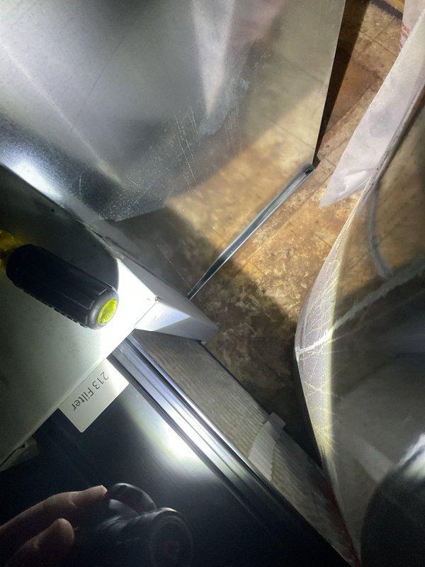 Performed routine MVP furnace maintenance, including inspection of galvanized ductwork, heat exchanger, and copper supply lines. Identified minor corrosion at pipe connection points and conducted visual examination of ventilation components using inspection light. System appears functional with no major issues detected.