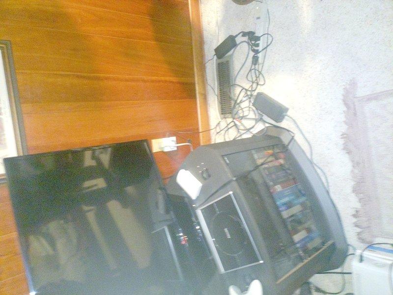 Replaced two defective toggle switches and upgraded two electrical outlets from 2-prong ungrounded to 3-prong grounded receptacles to meet current electrical code requirements. Verified proper operation of all newly installed fixtures and tested for correct polarity and grounding.