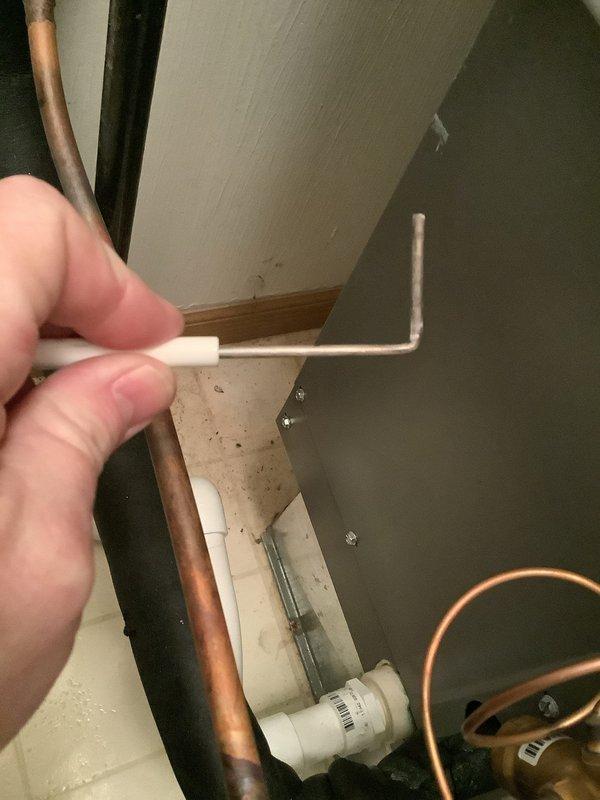 Performed comprehensive tune-up maintenance on 5-year-old furnace and AC system. Inspected internal components including control board, wiring, and motors with access panel open. Checked condensate drain lines and connection points for proper operation and cleaned accessible components.