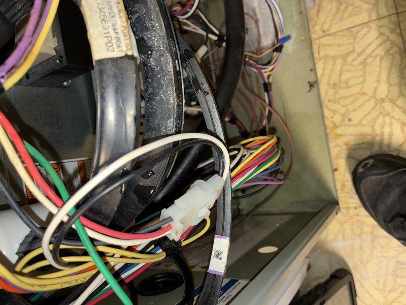 Performed routine furnace tune-up service. Inspected drainage system, noting proper installation of PVC condensate lines with appropriate connections. Examined electrical components and verified all wiring connections were secure with no signs of damage or overheating. System is functioning within normal parameters following service.